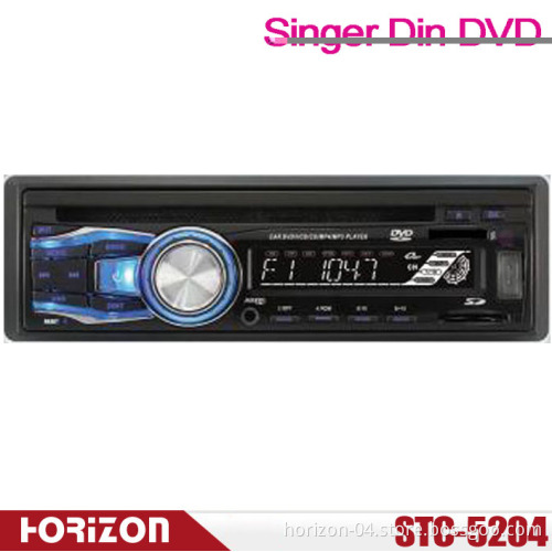 STC-5204 Single DIN Car DVD Player Support CD, USB, SD MMC Card Maximum Power Output: 4CH*25W (7388 IC)